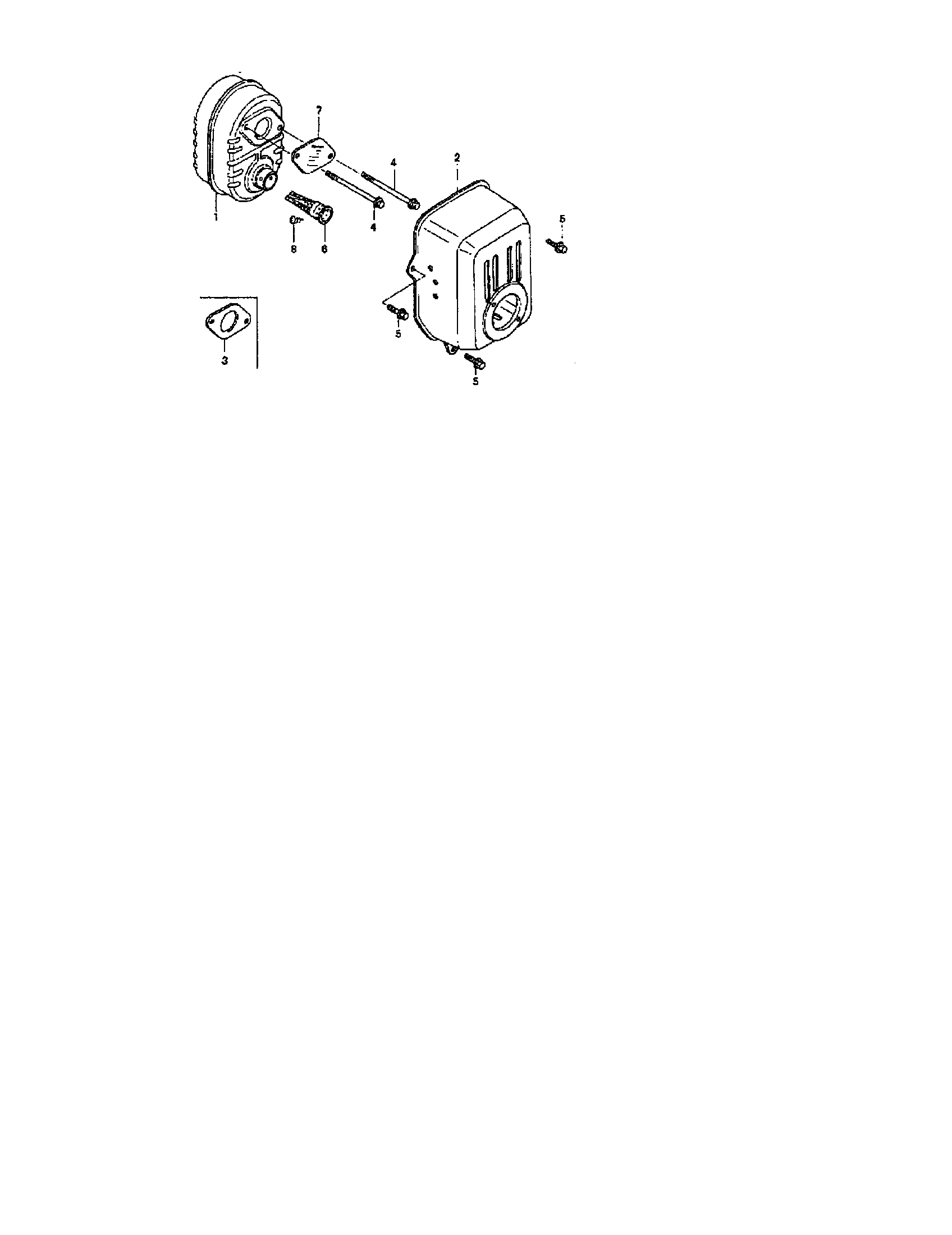 Craftsman 917376784 muffler diagram