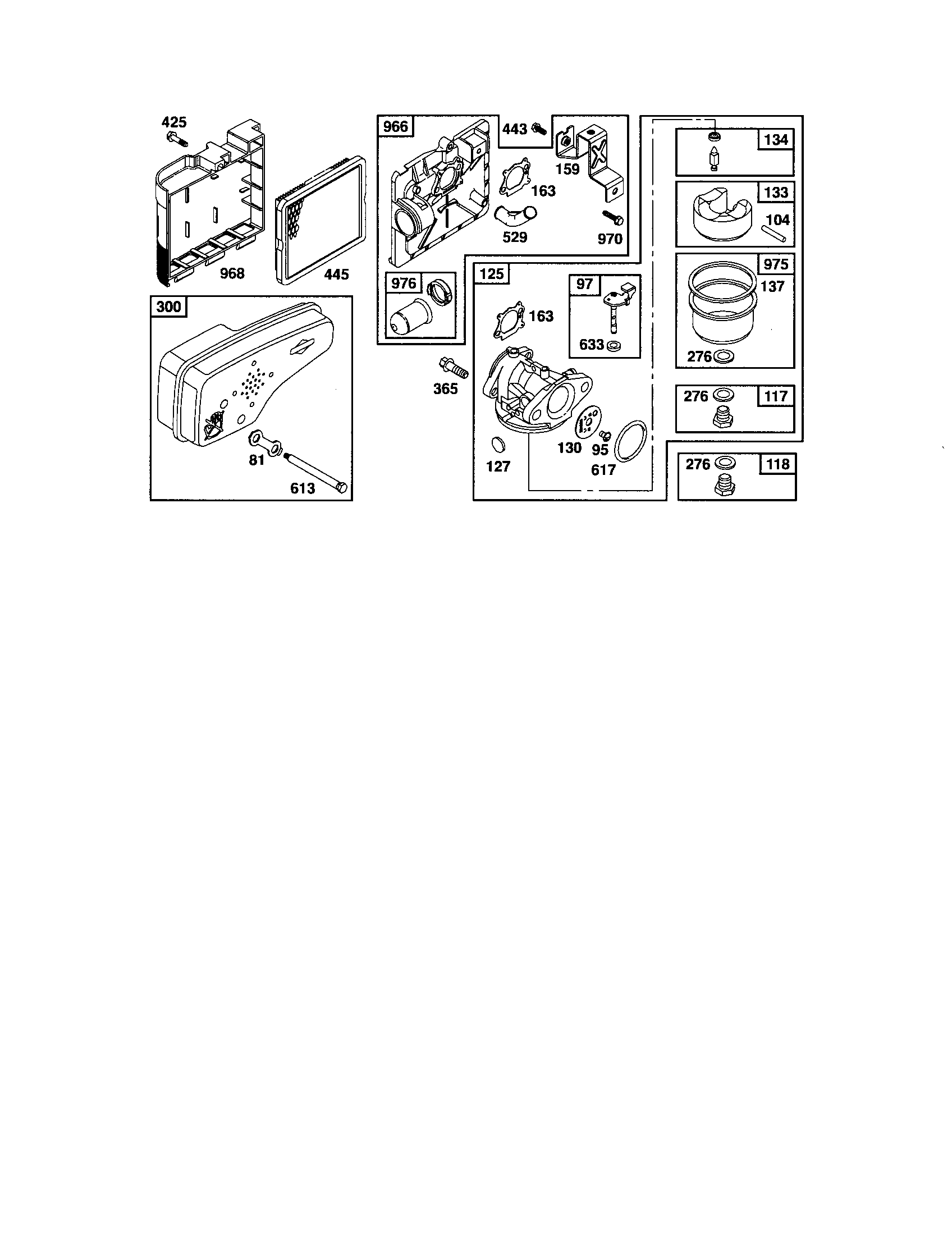 Craftsman 917375622 carburetor/muffler diagram