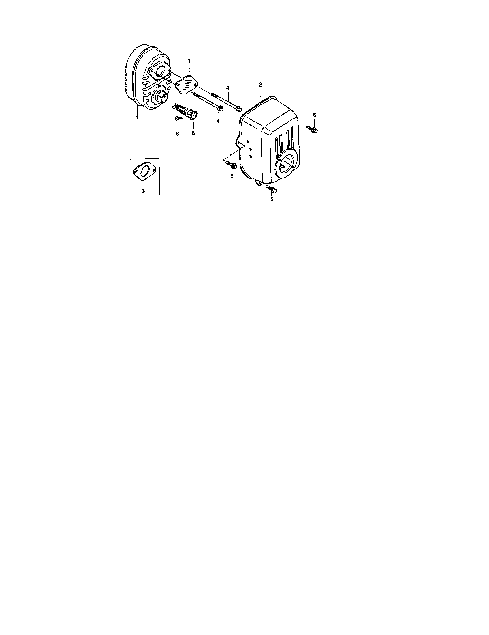 Craftsman 917377791 muffler diagram