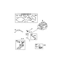 Craftsman 917376224 short block/gasket set diagram
