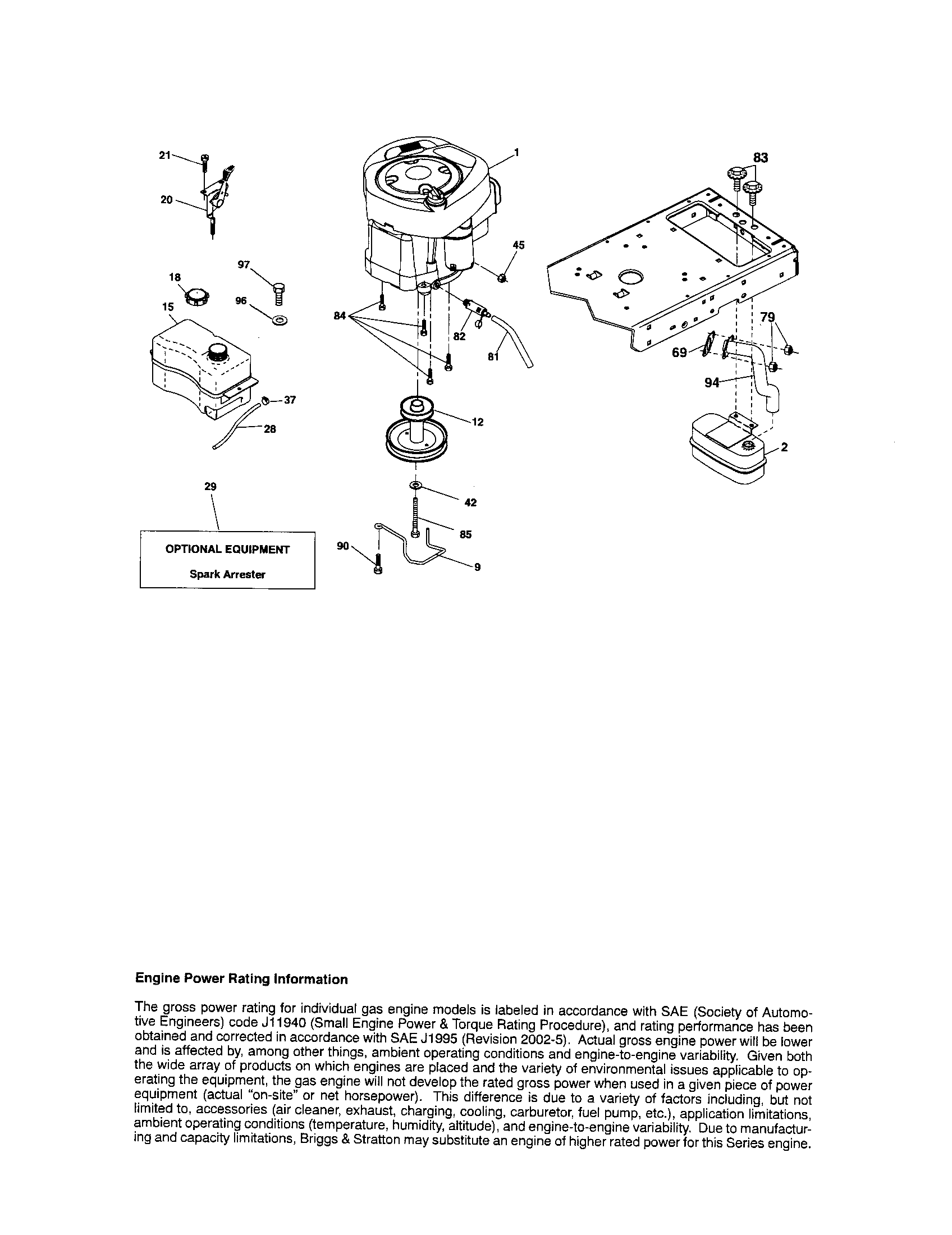 Craftsman 917287210 engine diagram