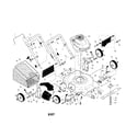 Craftsman 917388954 lawn mower diagram