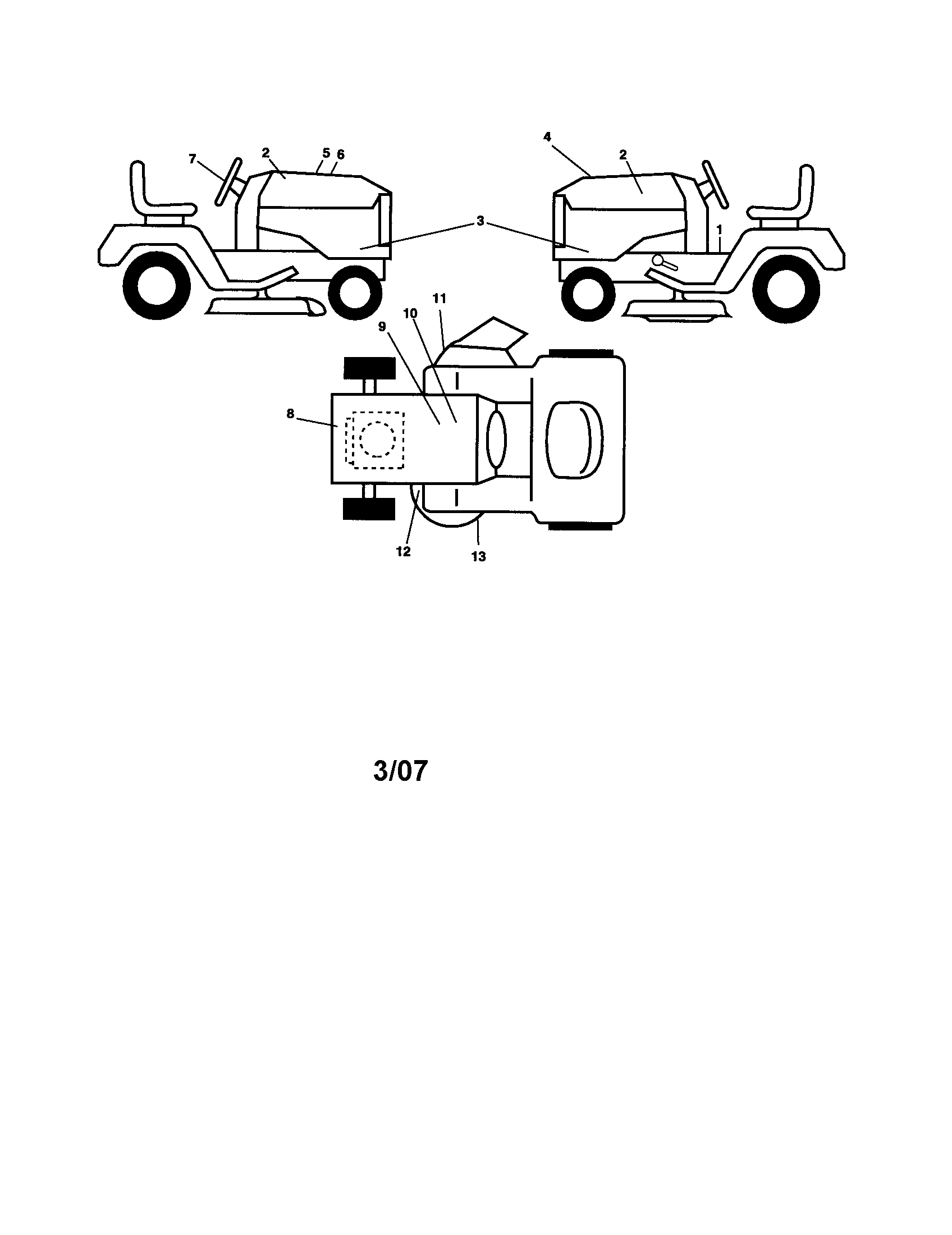 Husqvarna 917287560 decals diagram