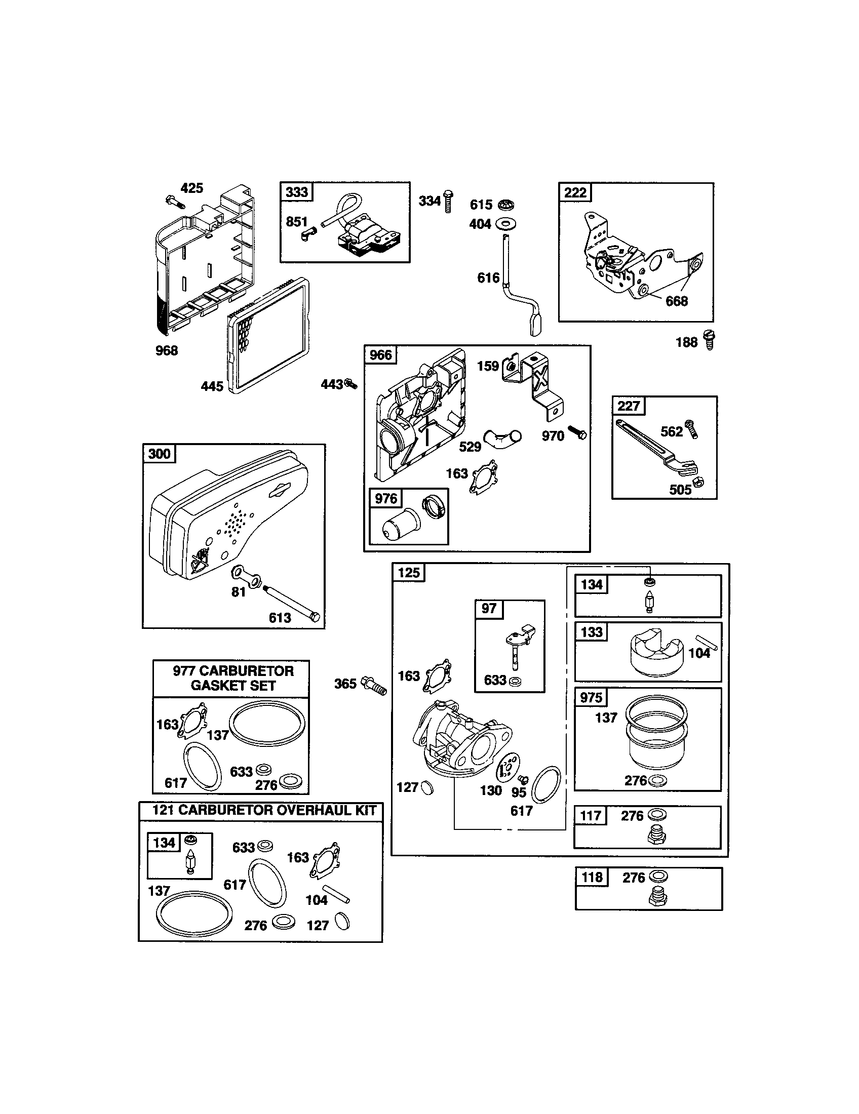 Craftsman 917376653 carburetor/base/cover diagram