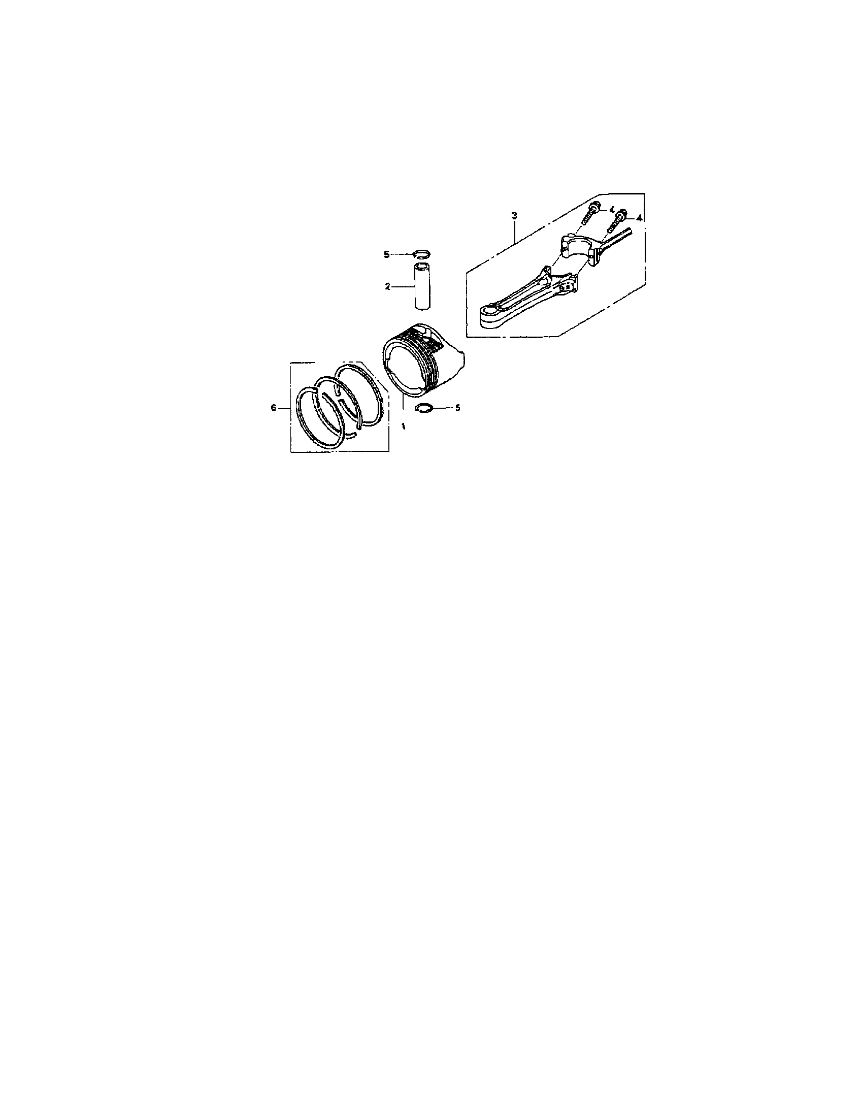 Craftsman 917371722 piston connecting rod diagram