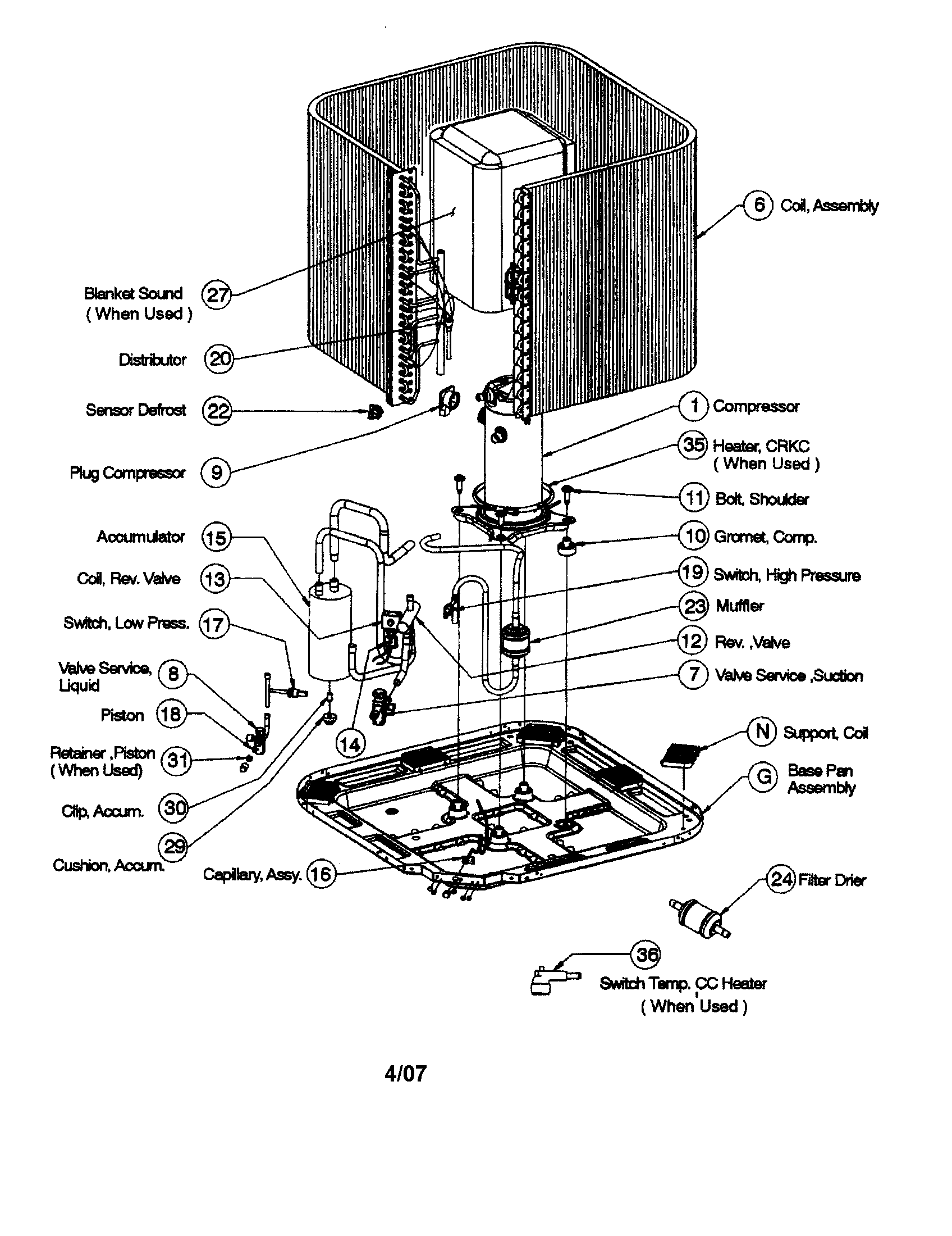 ICP H4H460GKB100 base pan diagram