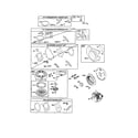 Briggs & Stratton 126302-3775-B1 starter-rewind/flywheel diagram