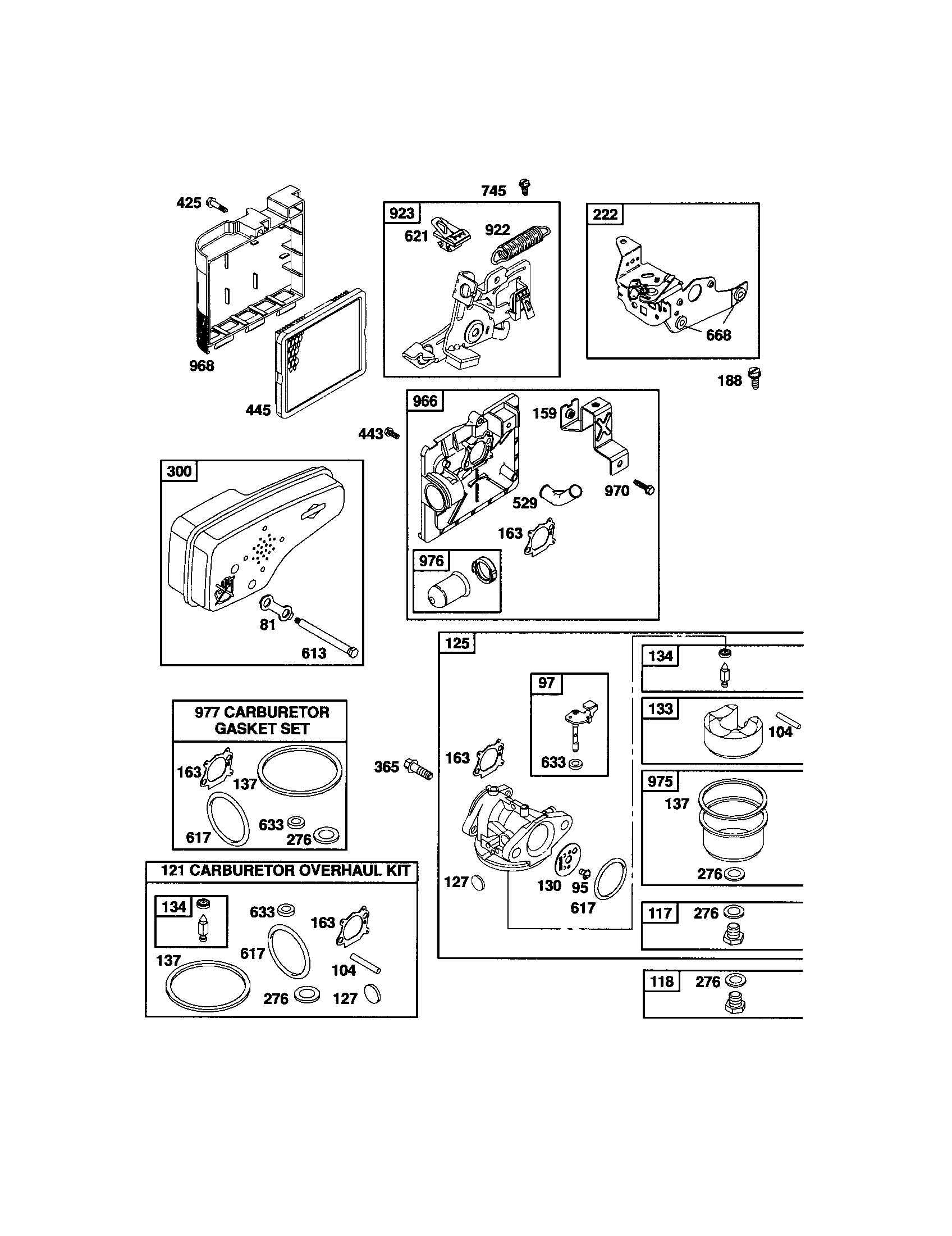 Craftsman 917376793 carburetor/air cleaner/muffler diagram