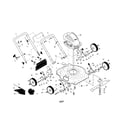 Craftsman 917385122 lawn mower diagram