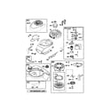 Briggs & Stratton 124T05-0904-B1 rewind starter/motor starter diagram