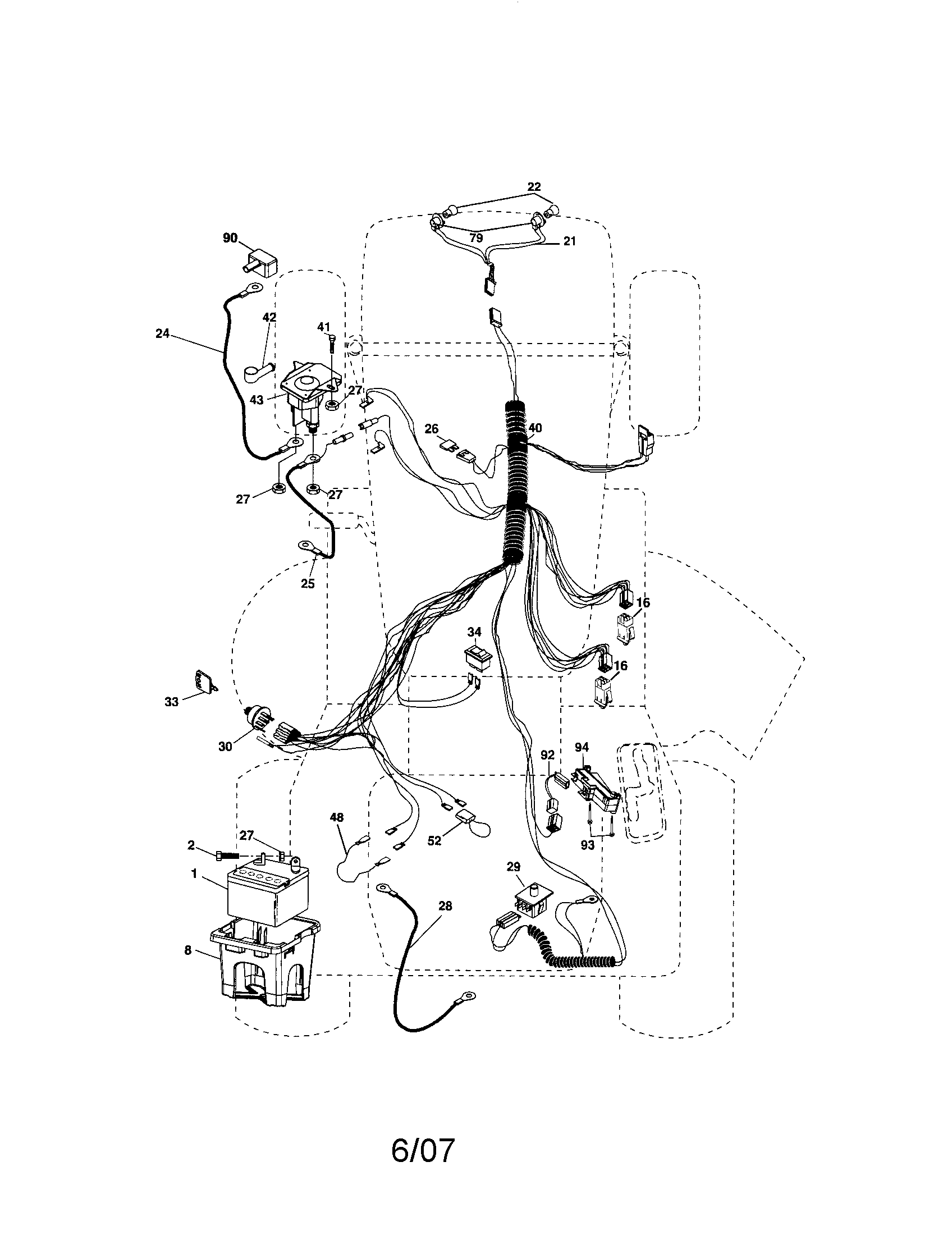 Craftsman 917287052 electrical diagram