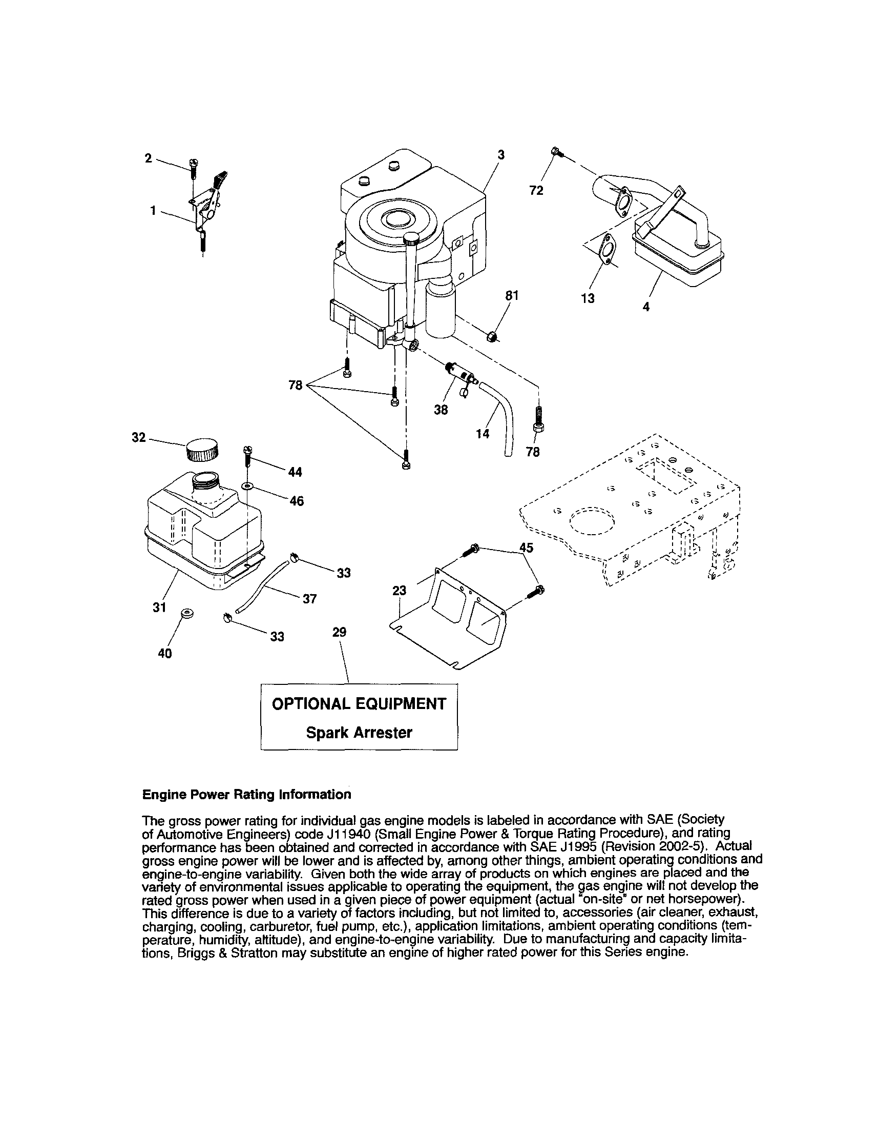 Craftsman 917287052 engine diagram