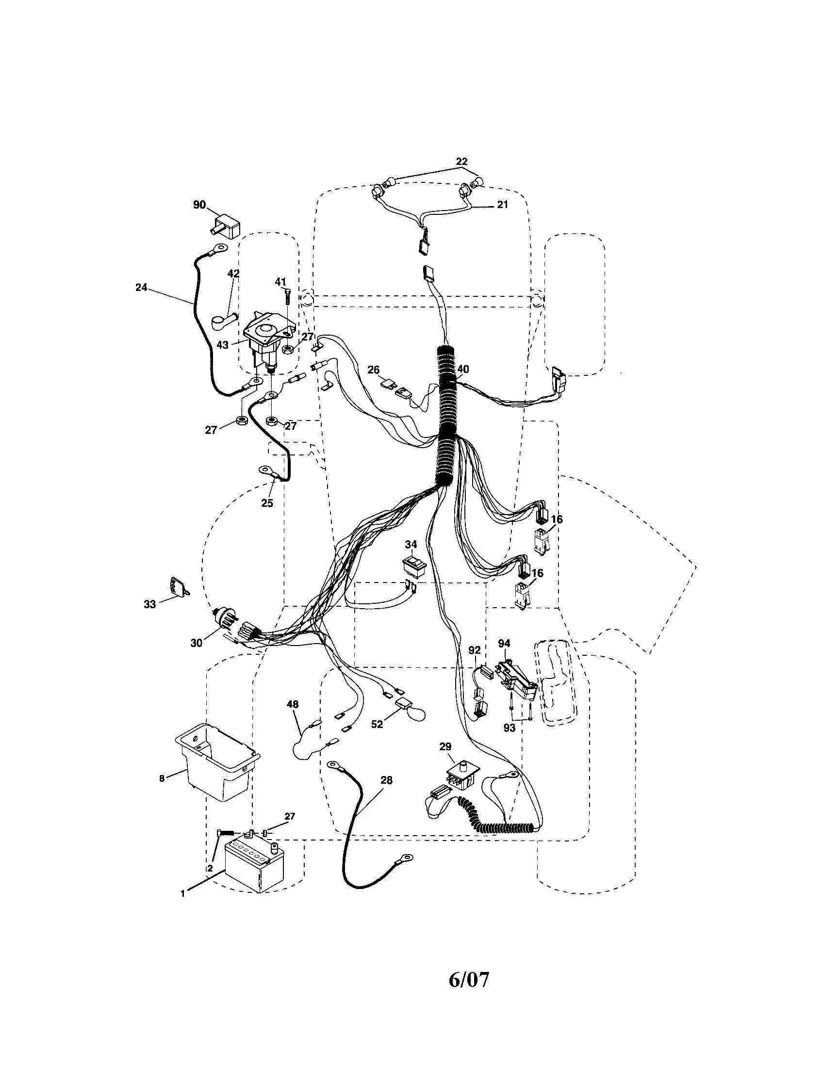 Craftsman 917287050 electrical diagram