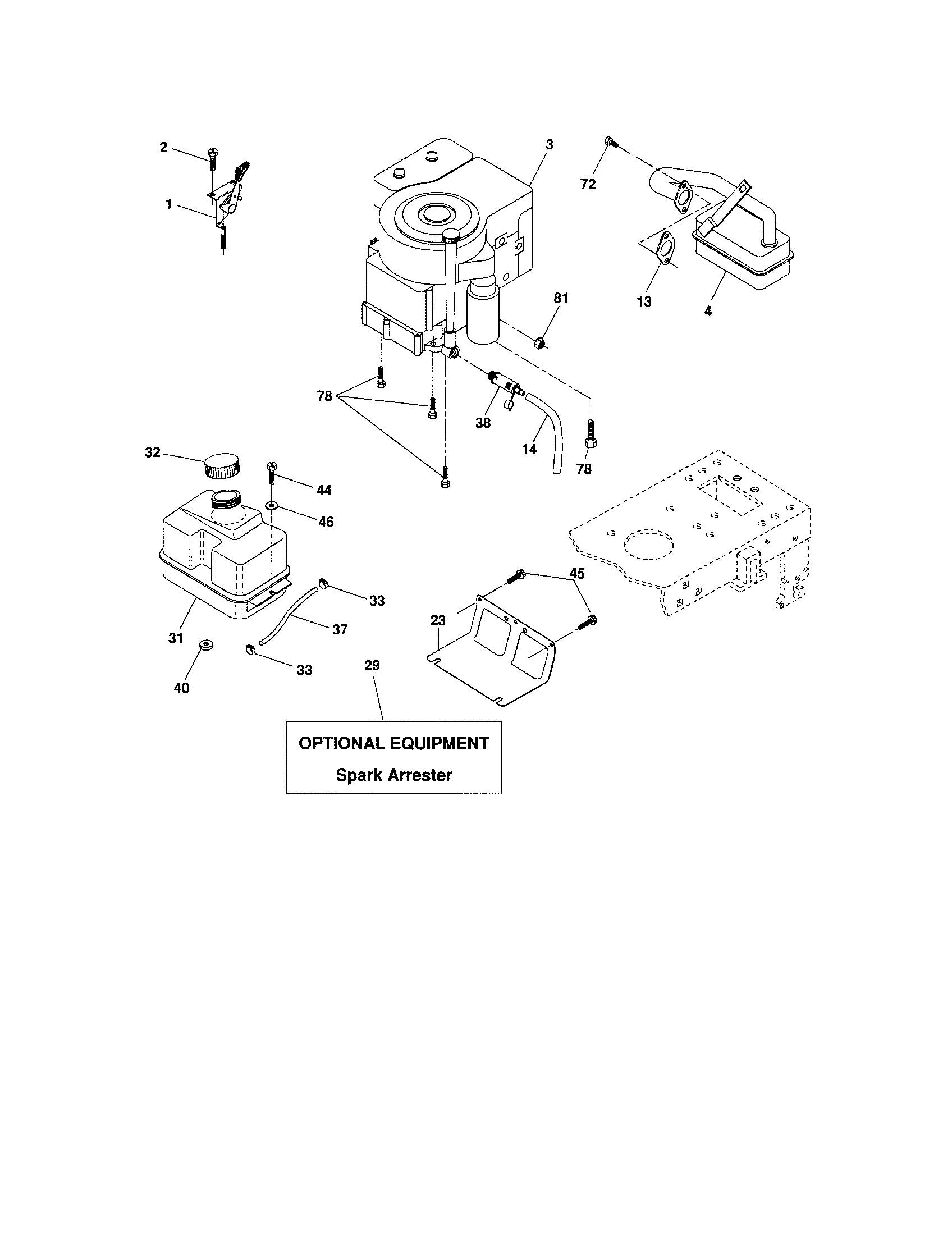 Craftsman 917287050 engine diagram