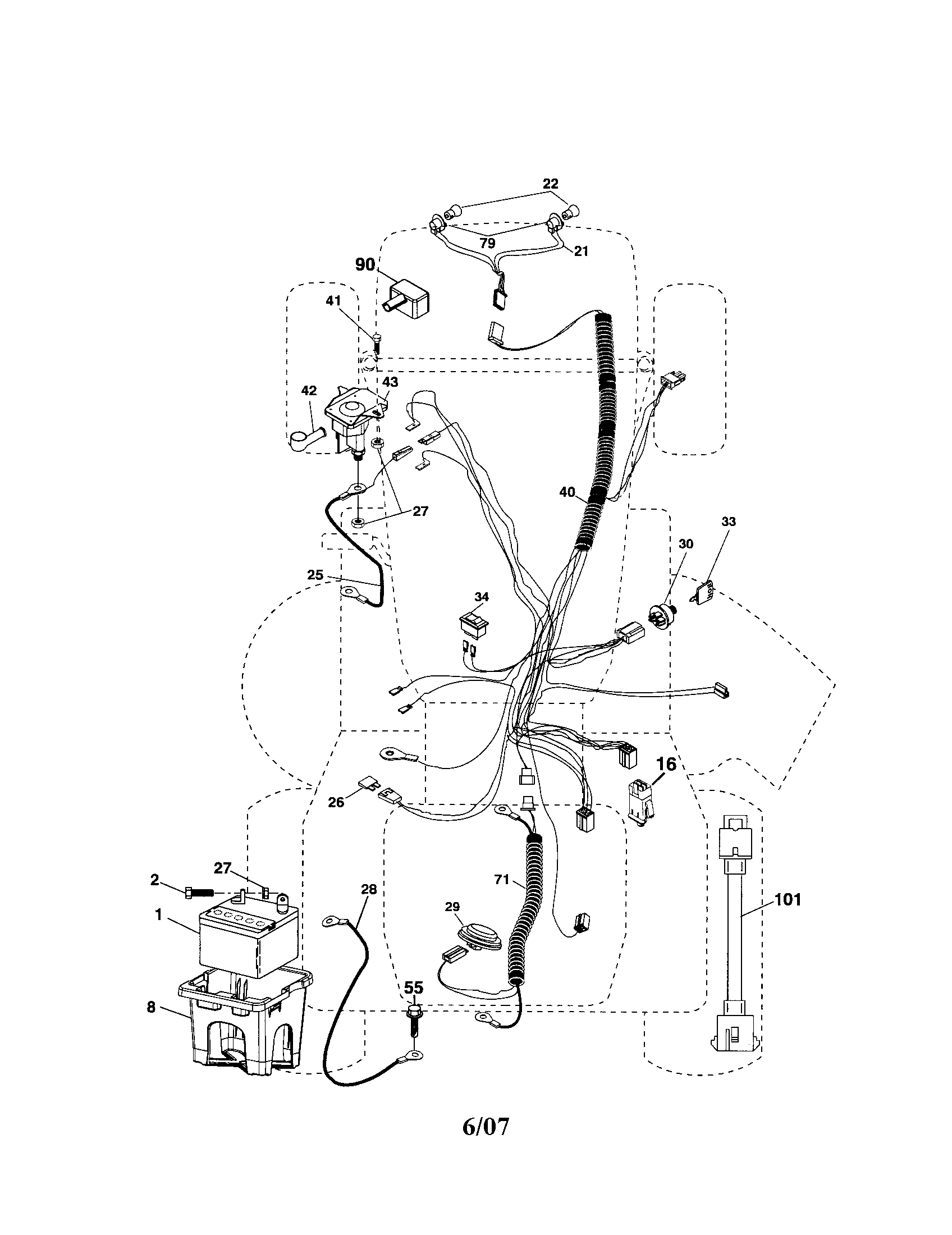 Craftsman 917287340 electrical diagram