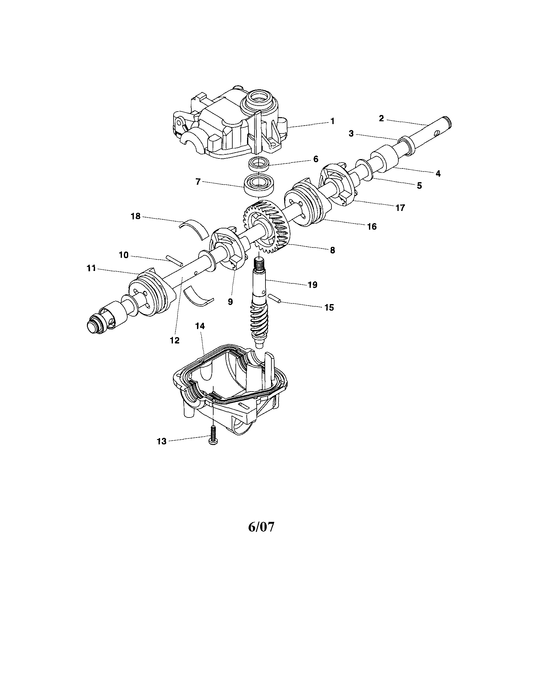 Craftsman 917374801 gear case diagram
