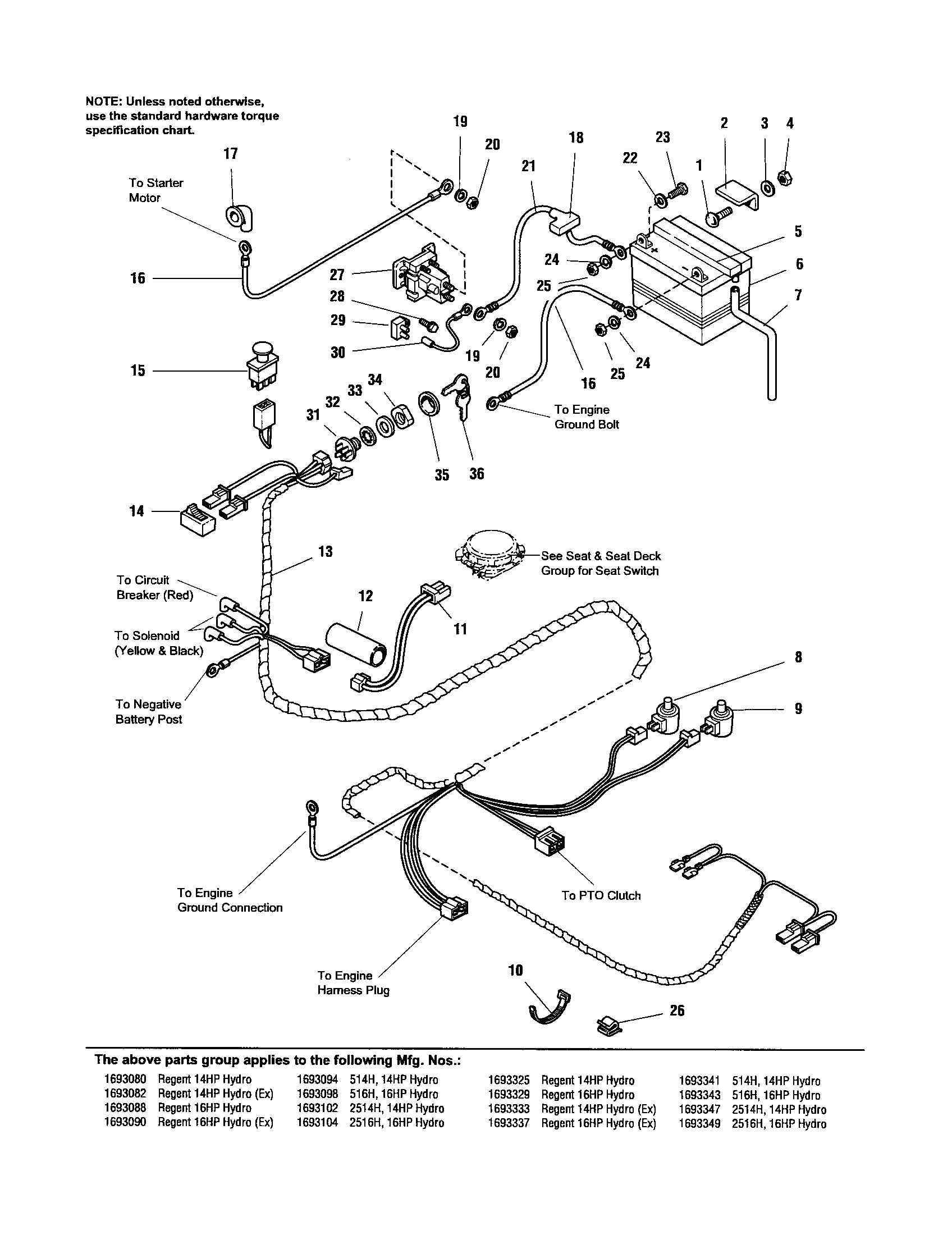 Simplicity 1693082 electrical diagram