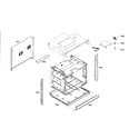 Bosch HBL8750UC/01 panel/side trim diagram