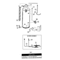 Kenmore 153331770HA water heater diagram