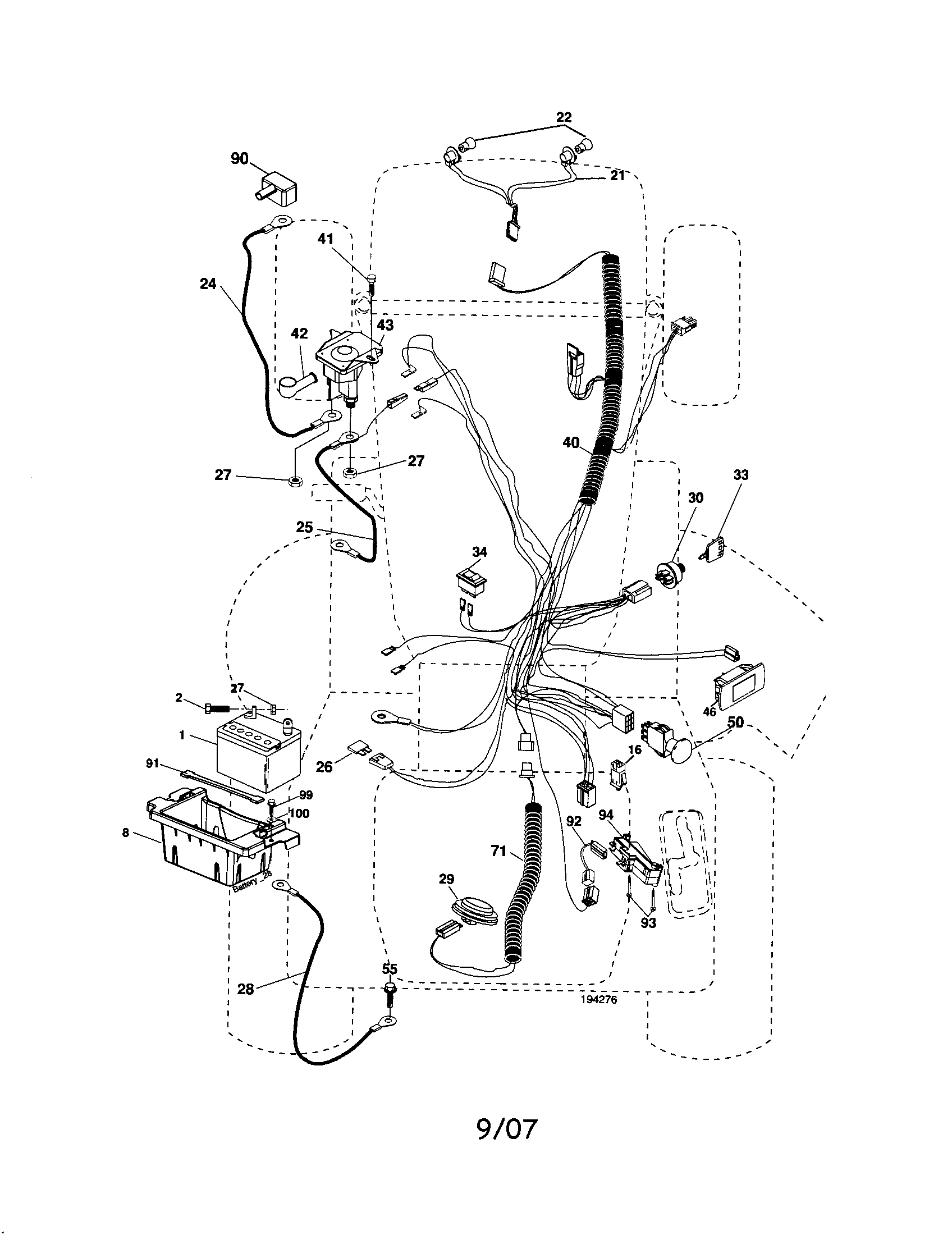 Craftsman 917276904 electrical diagram