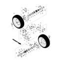Craftsman 917885530 wheels diagram