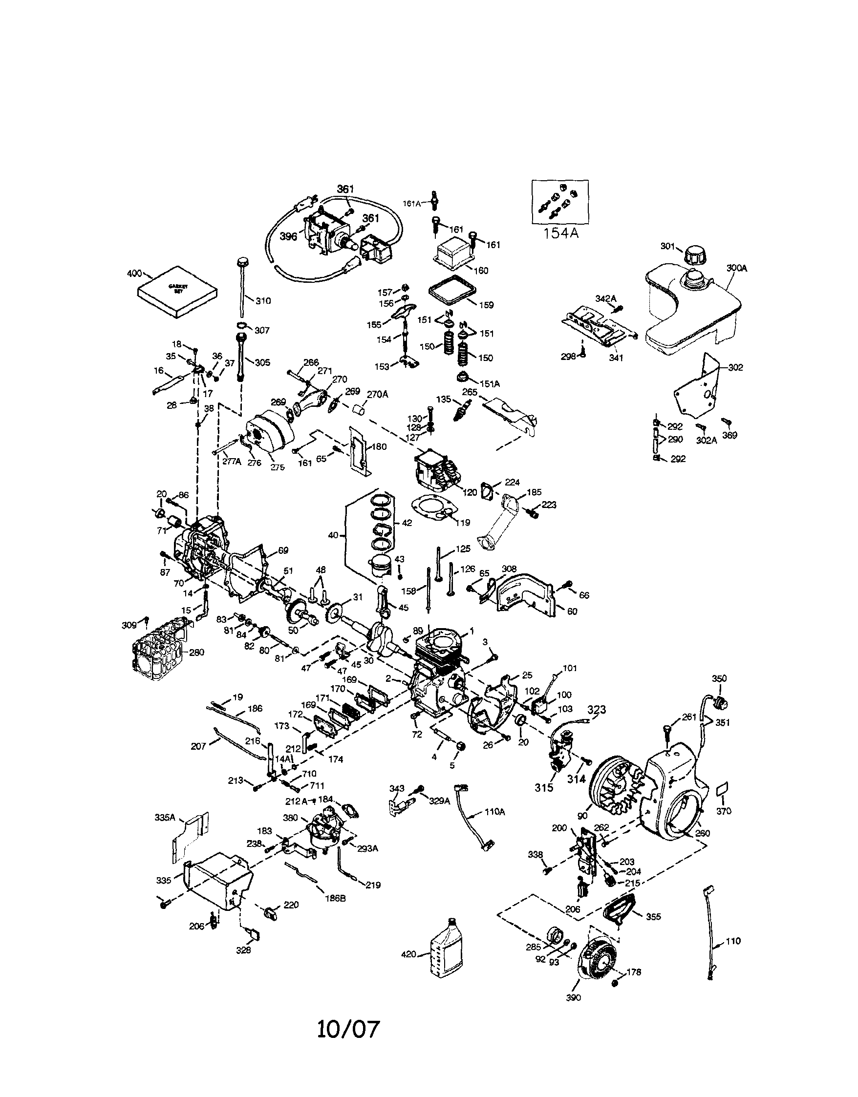 Craftsman 24788033 engine diagram