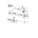 Craftsman 358791040 cylinder/crankshaft/crankcase diagram
