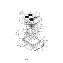 Kenmore 91142704100 cooktop diagram