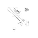 Craftsman 944516550 driveshaft/shield/handle diagram