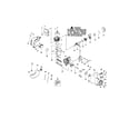 Craftsman 944516550 cylinder/crankshaft/crankcase diagram