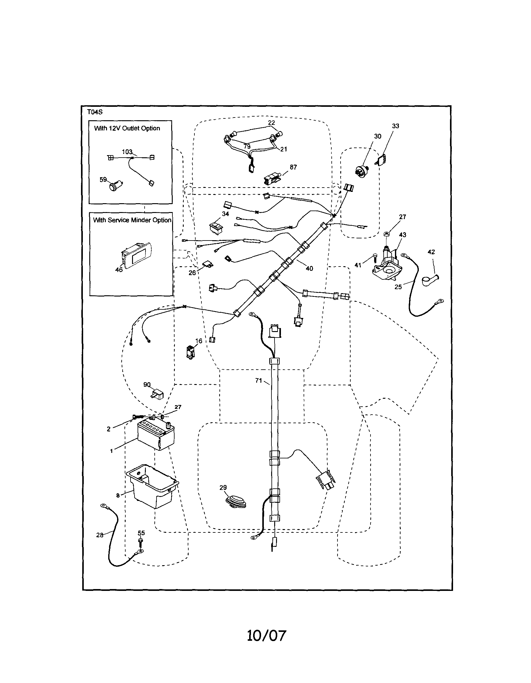 Craftsman 917T287121 electrical diagram