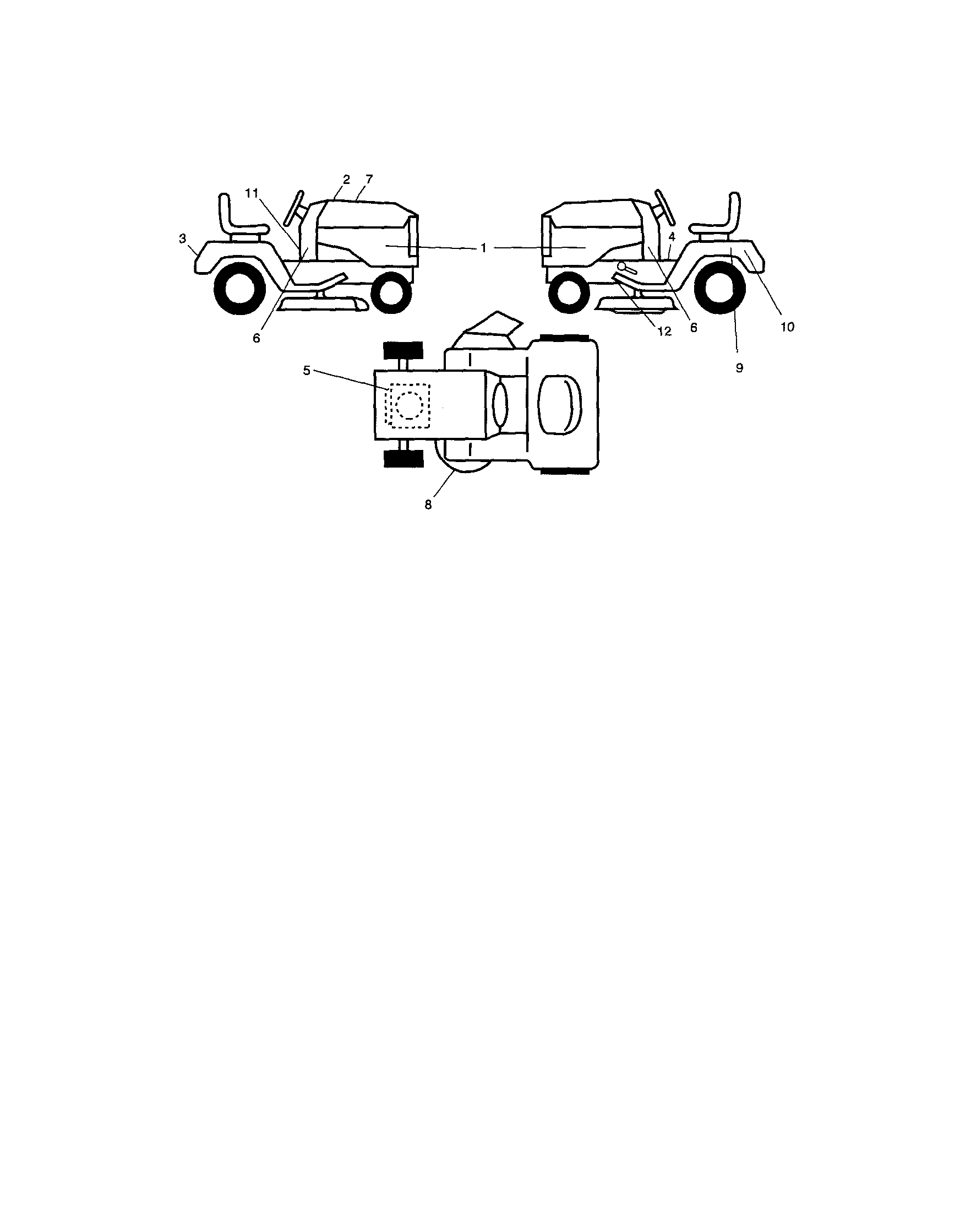 Craftsman 917T287121 decals diagram