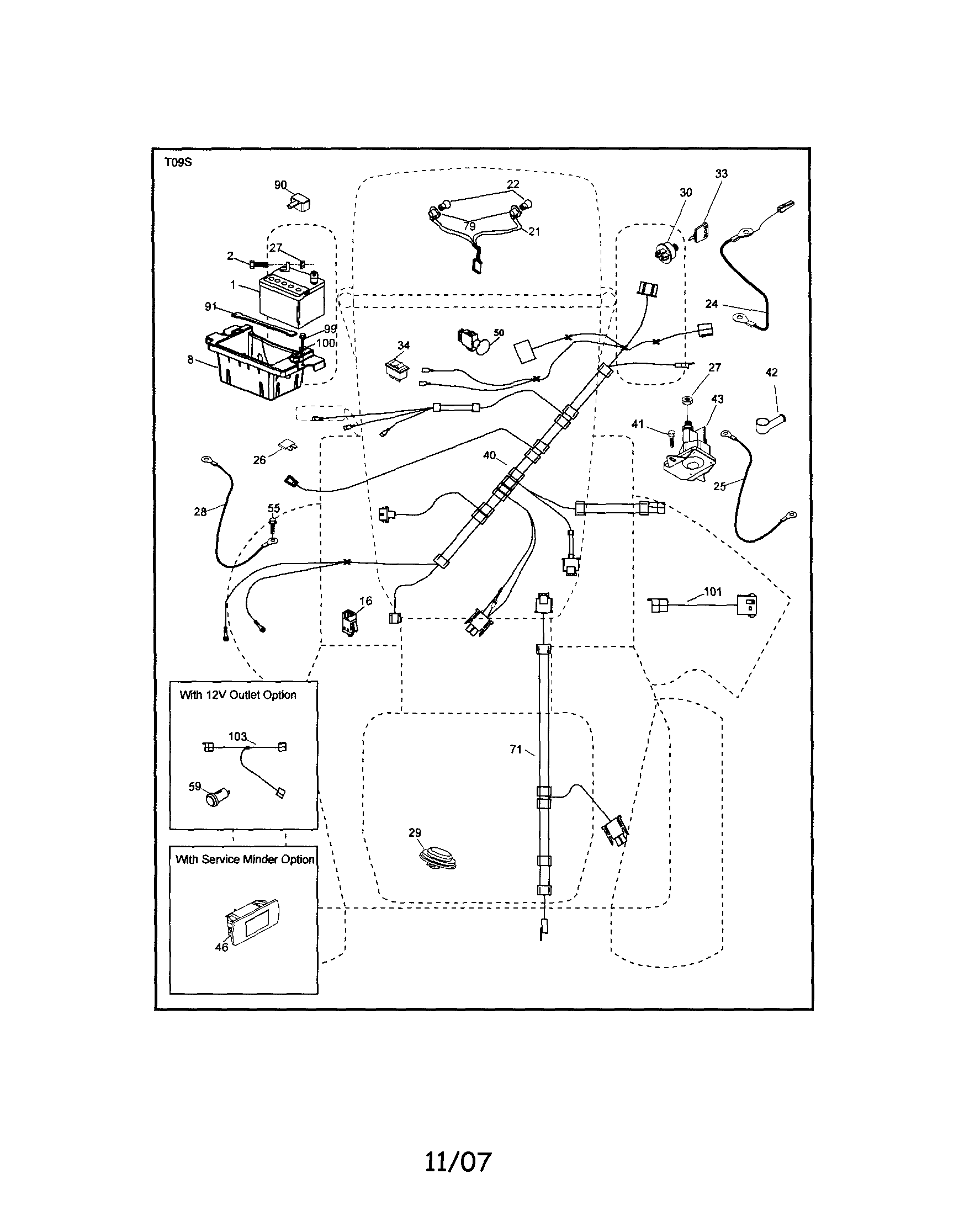 Craftsman 917287463 electrical diagram
