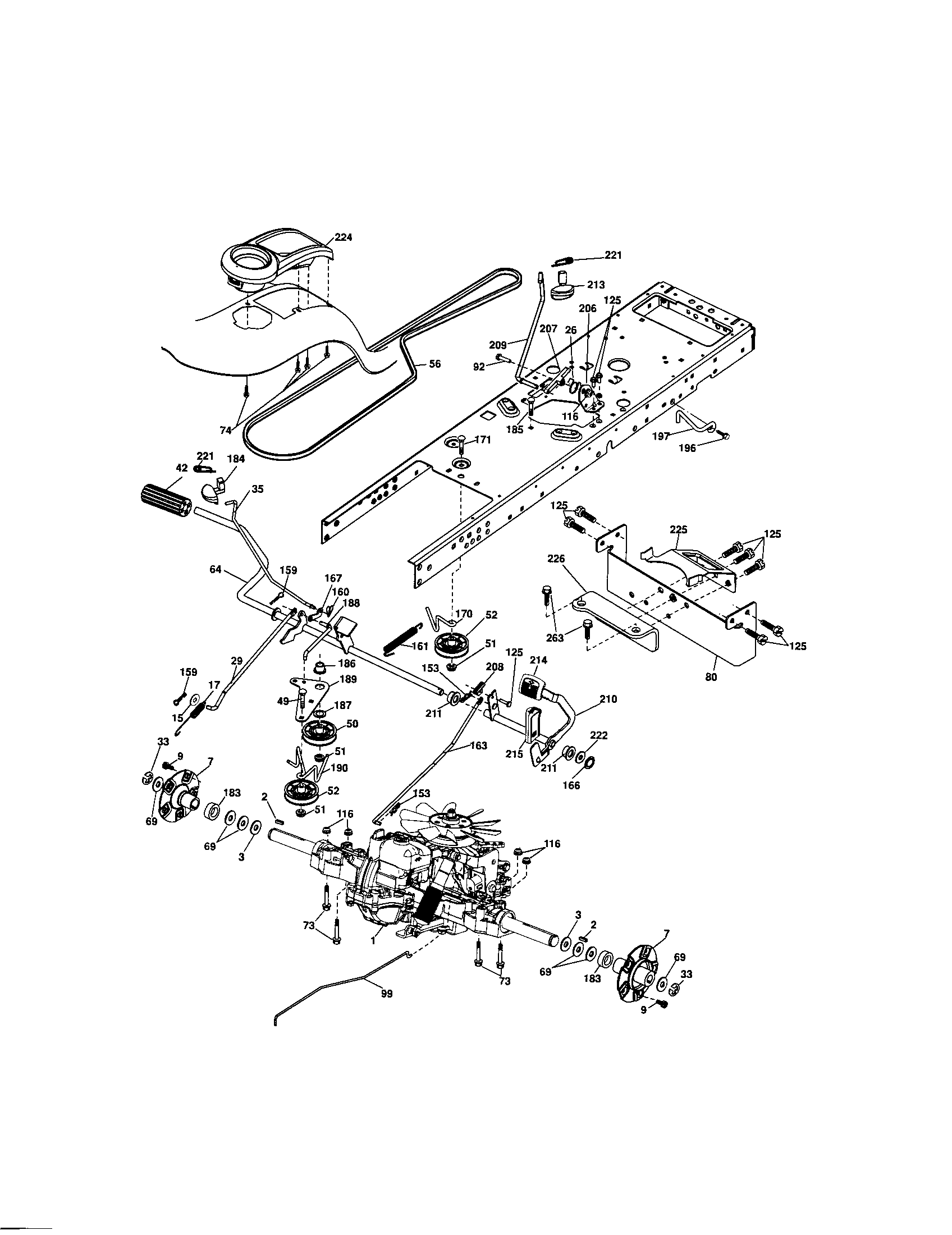 Craftsman Gs6500 Garden Tractor Parts Fasci Garden