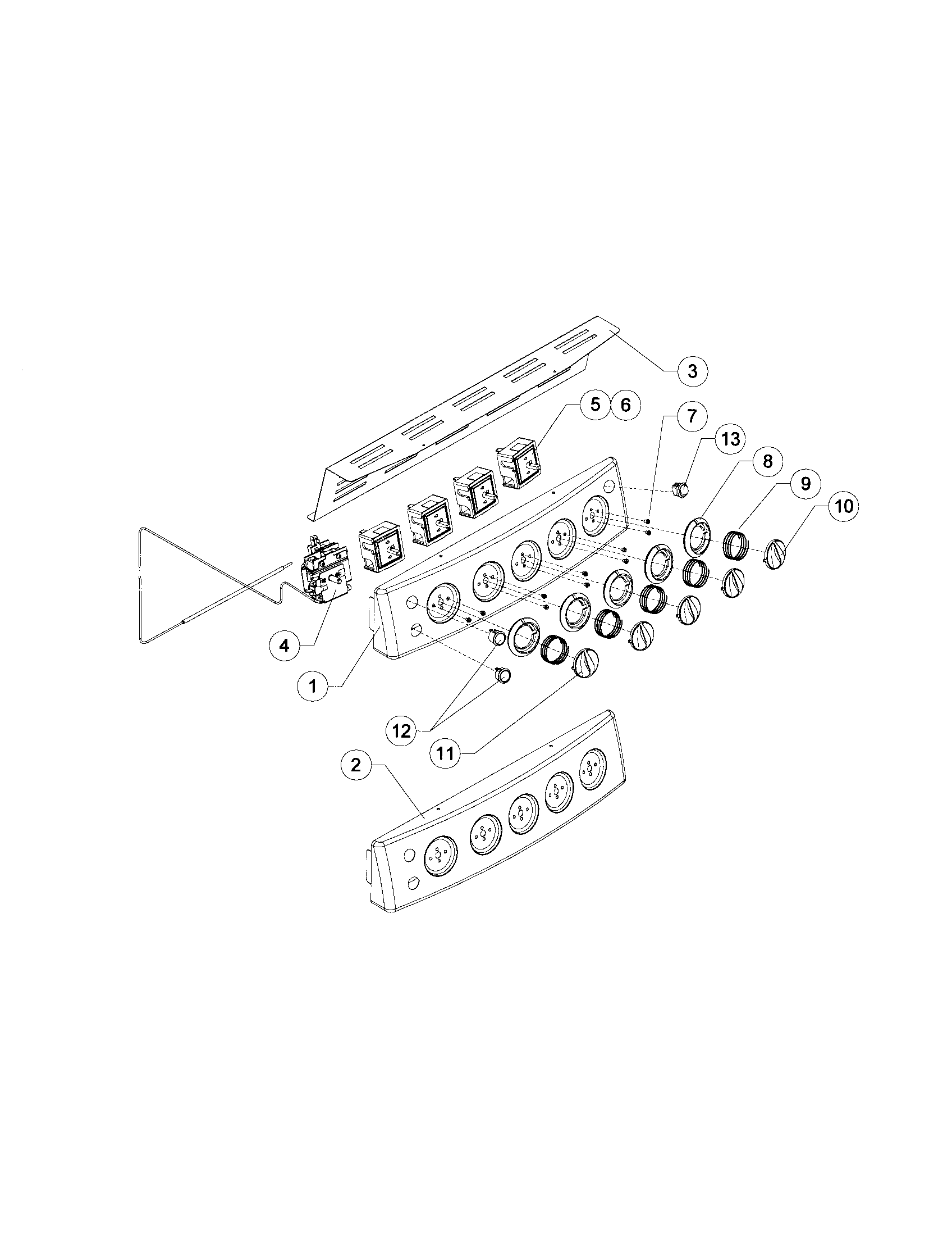 Sunbeam SNS2EMNCA control panel diagram