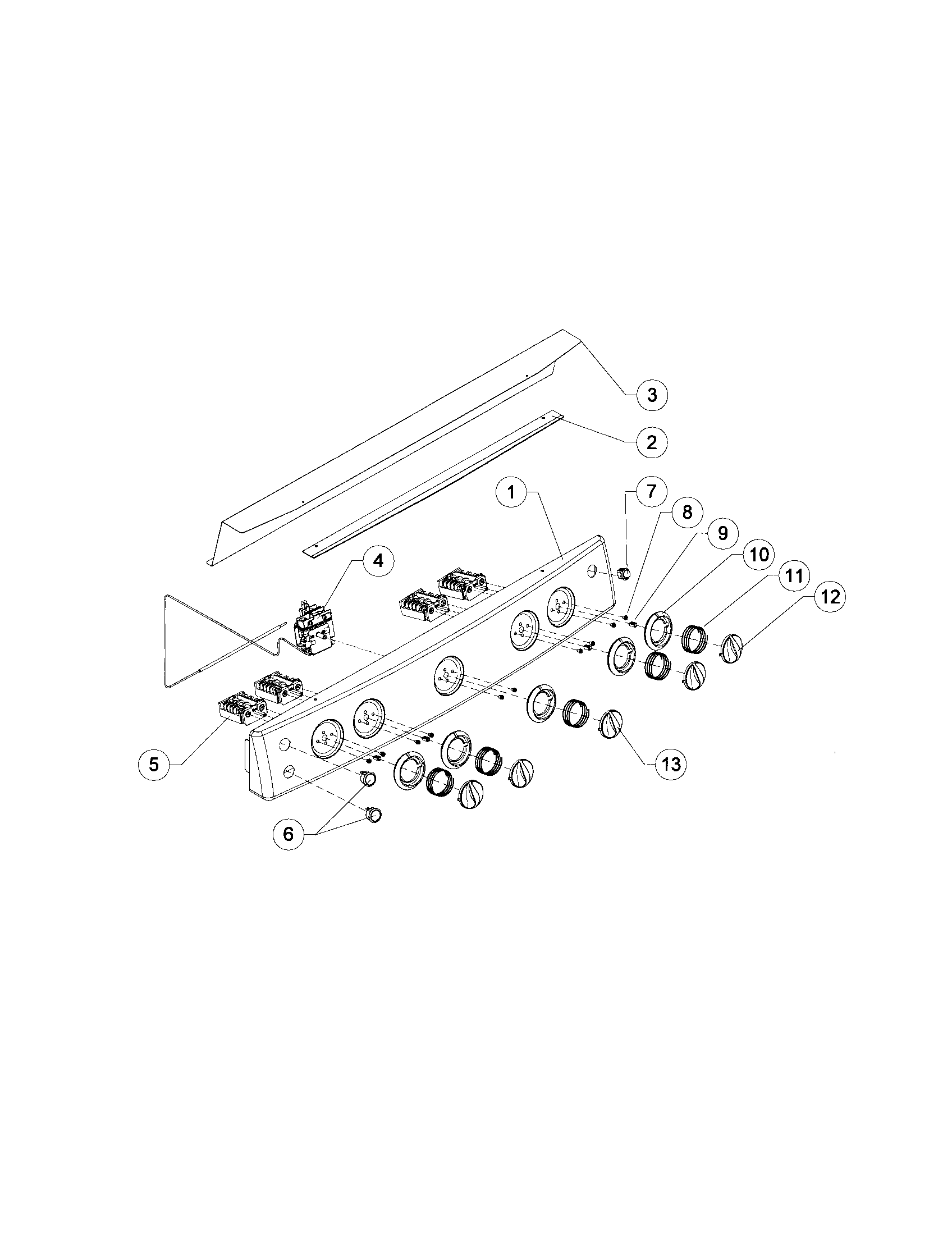 Sunbeam SNS3EMLXA control panel diagram