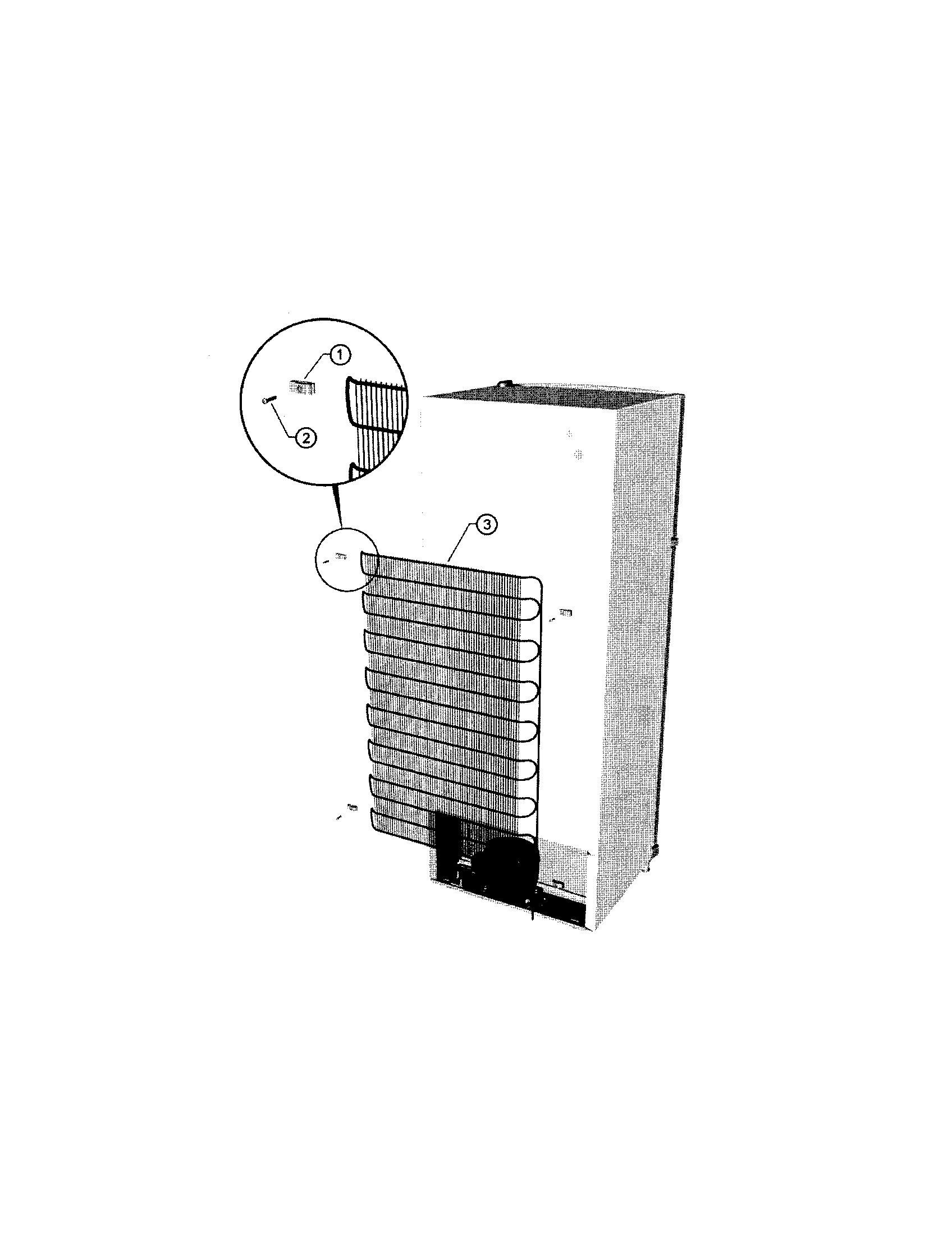 Sunbeam SNR14TFPA condenser diagram