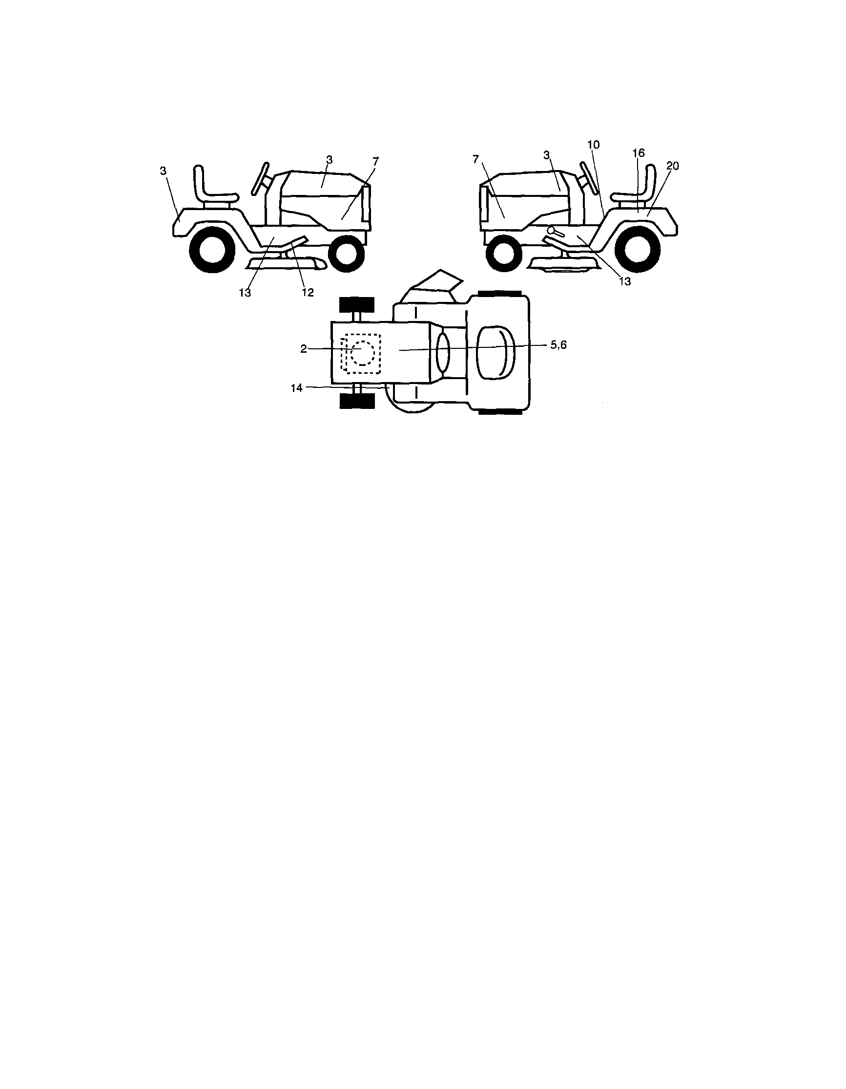 Craftsman 917286030 decals diagram