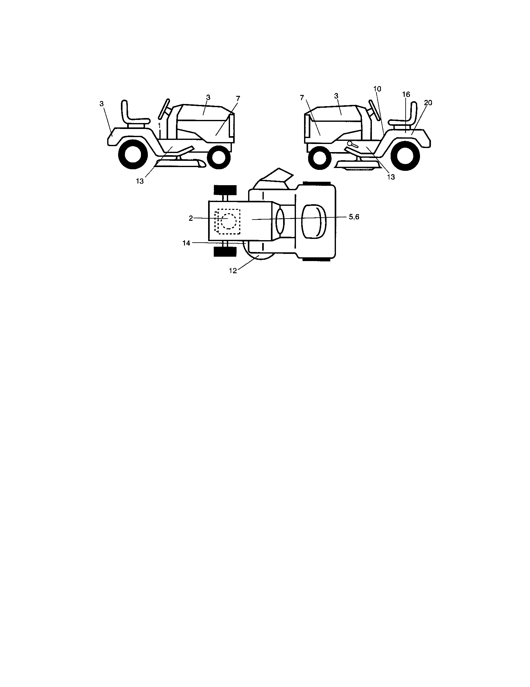 Craftsman 917286070 decals diagram