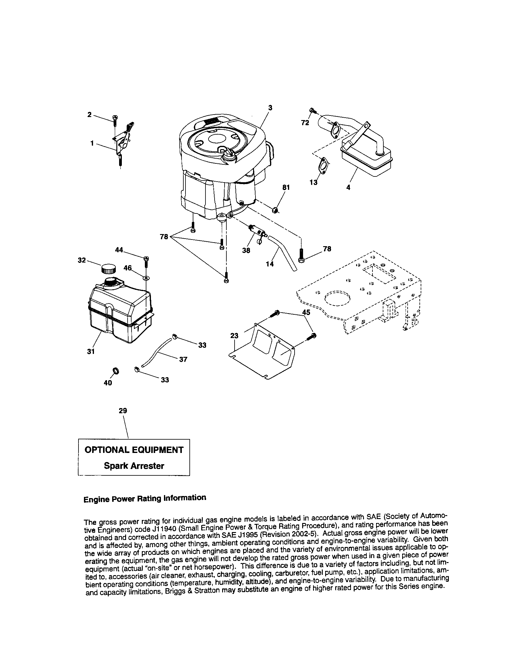 Craftsman 917286080 engine diagram