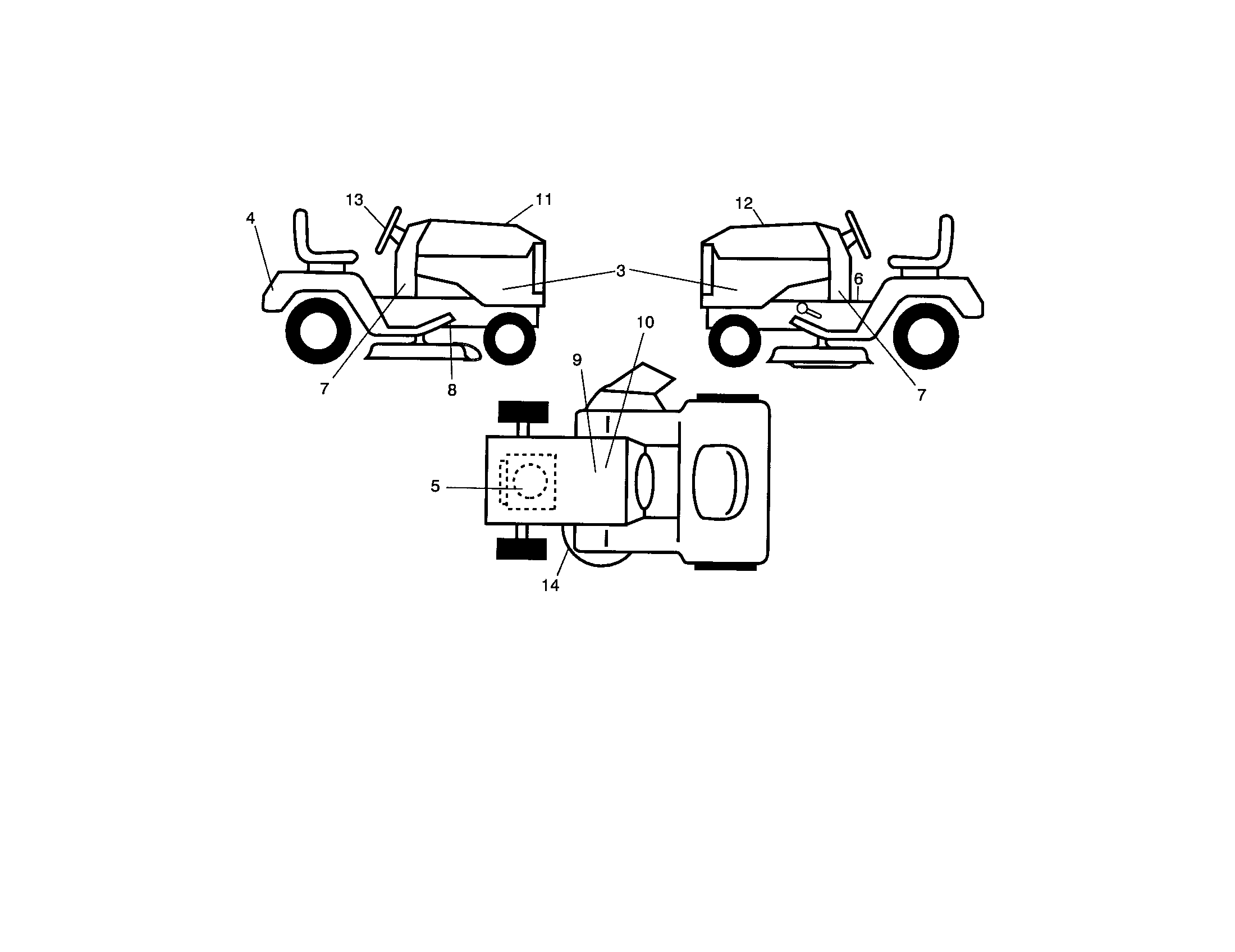 Craftsman 917286380 decals diagram