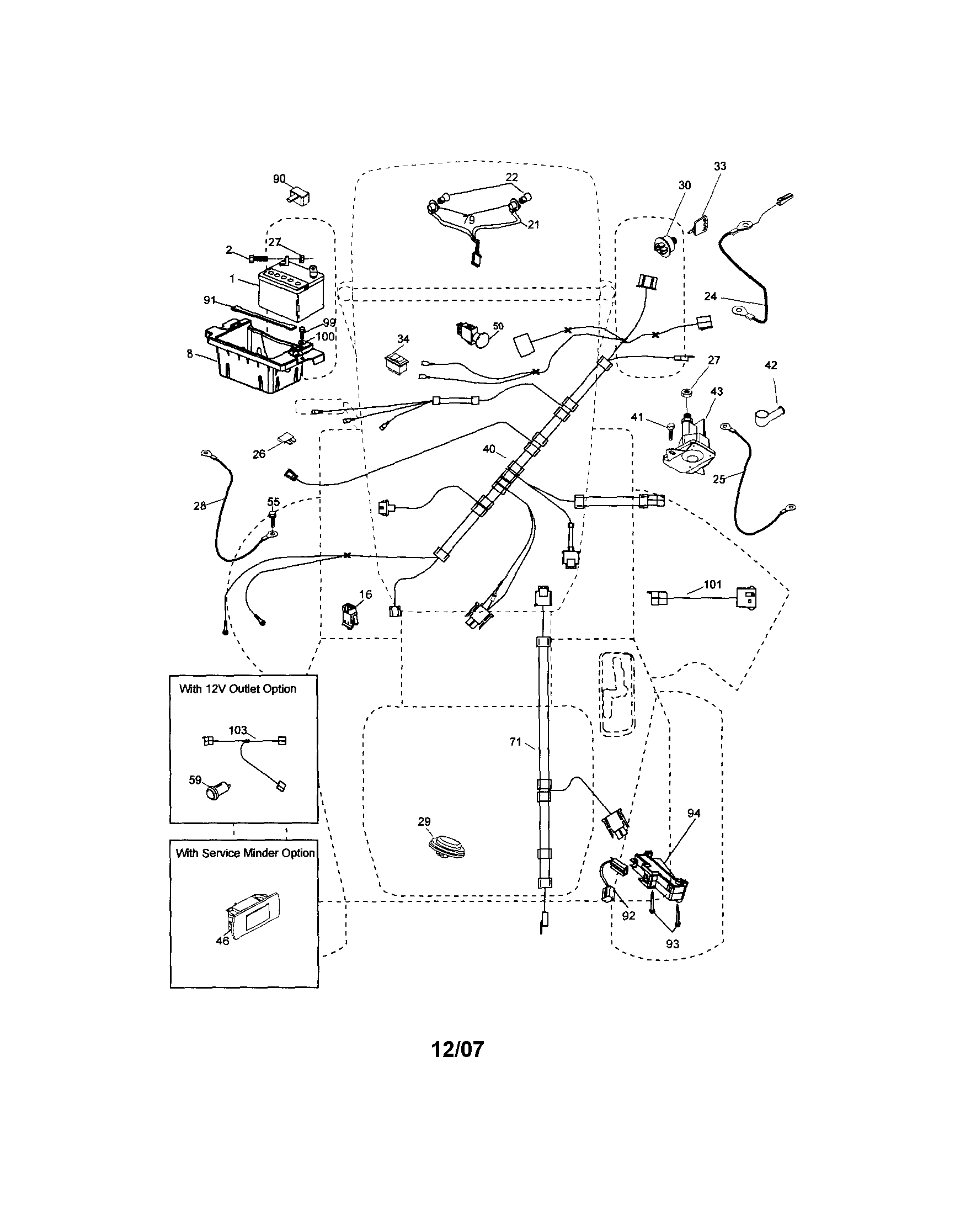 Craftsman 917286450 electrical diagram