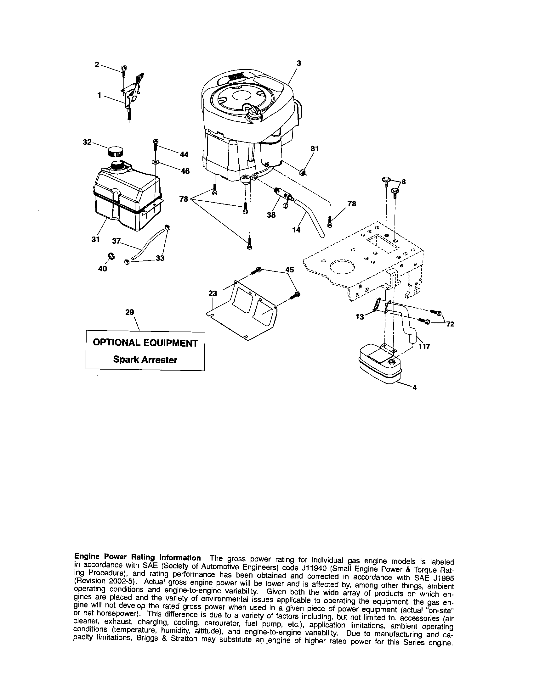 Craftsman 917288090 engine diagram