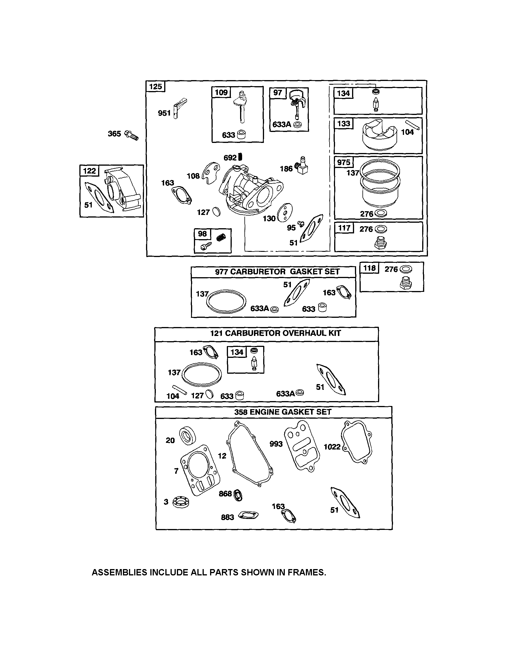 Craftsman 917299110 carburetor diagram