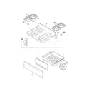 Kenmore 79071349701 top/drawer diagram