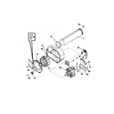 Frigidaire FDG546RET2 motor diagram