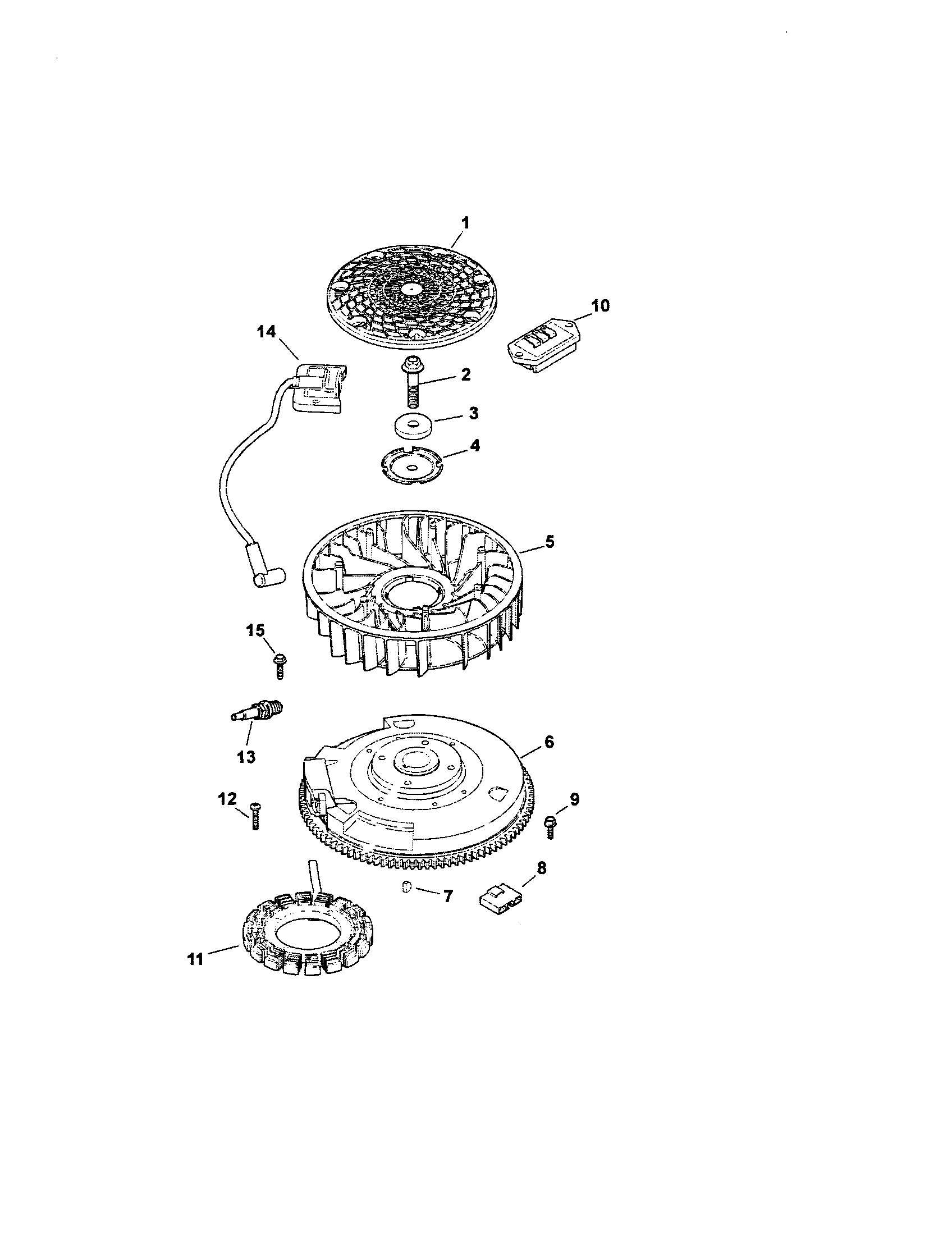 Craftsman 917288900 ignition/electrical diagram