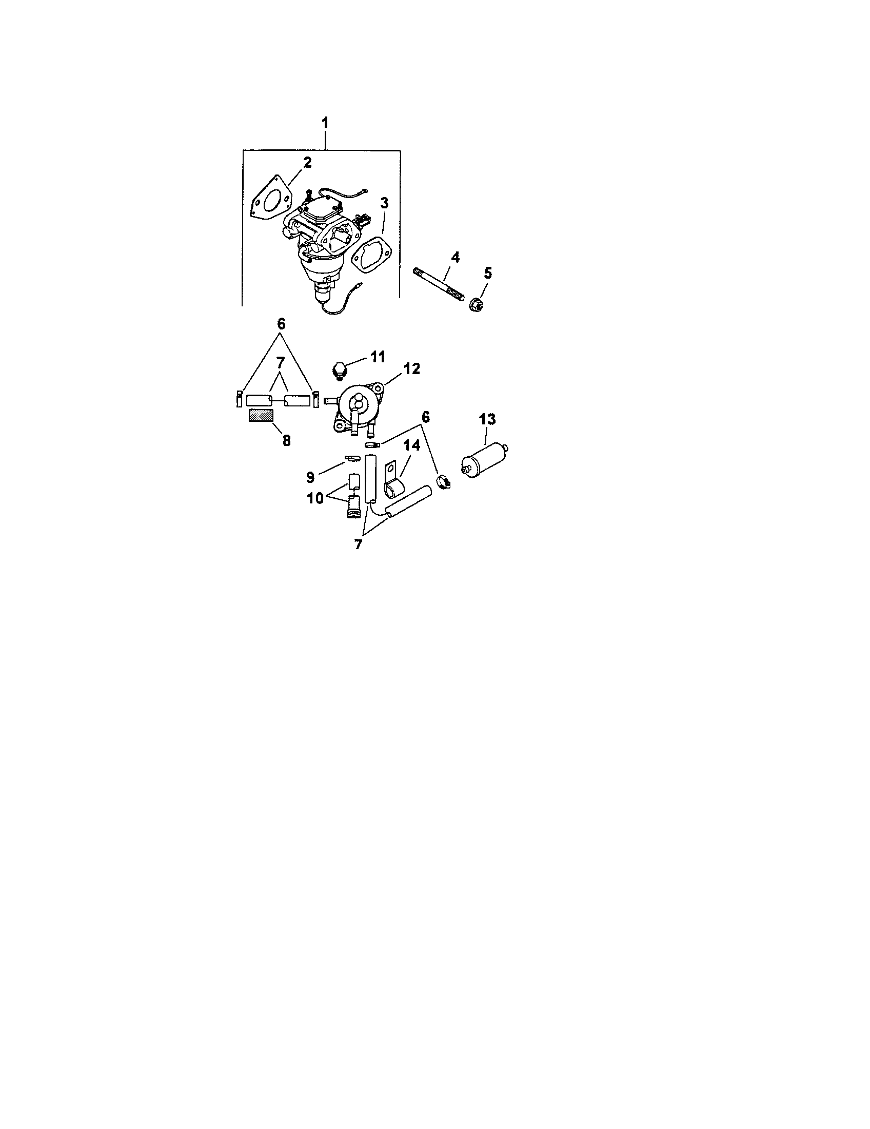 Craftsman 917288900 fuel system diagram