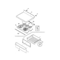 Kenmore 79094374700 top/drawer diagram