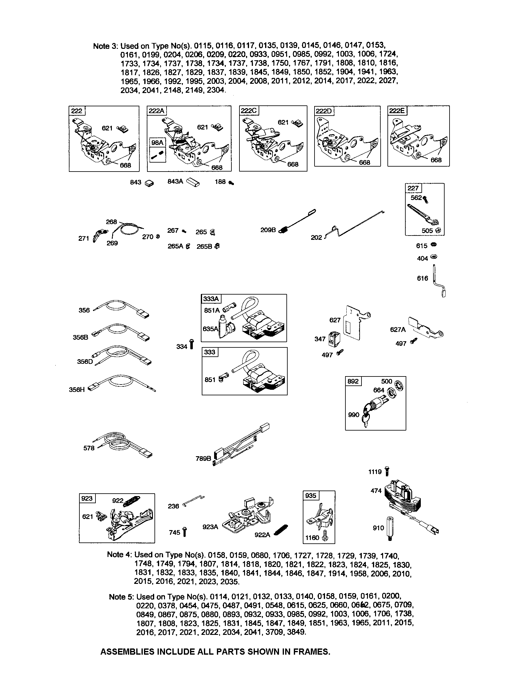 Snapper 7800266 control bracket/magneto armature diagram